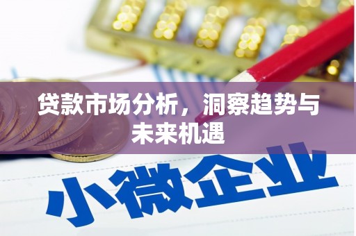 合水贷款市场分析，洞察趋势与未来机遇