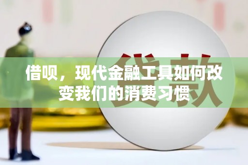合水借呗，现代金融工具如何改变我们的消费习惯