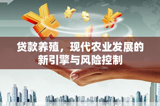 合水贷款养殖，现代农业发展的新引擎与风险控制