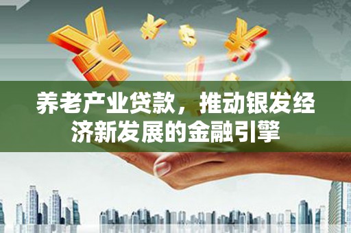 合水养老产业贷款，推动银发经济新发展的金融引擎