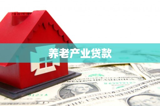 合水养老产业贷款