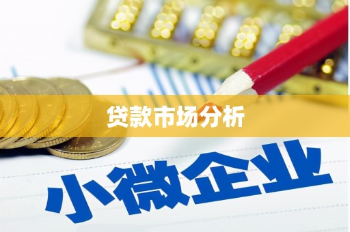 合水贷款市场分析