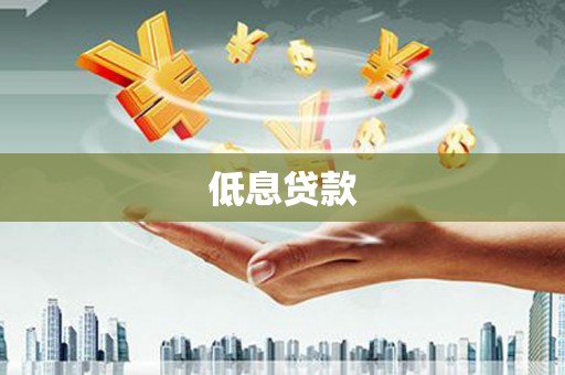 合水低息贷款